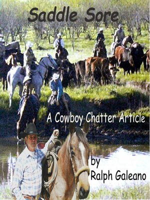 cover image of Saddle Sore a cowboy Chatter Article